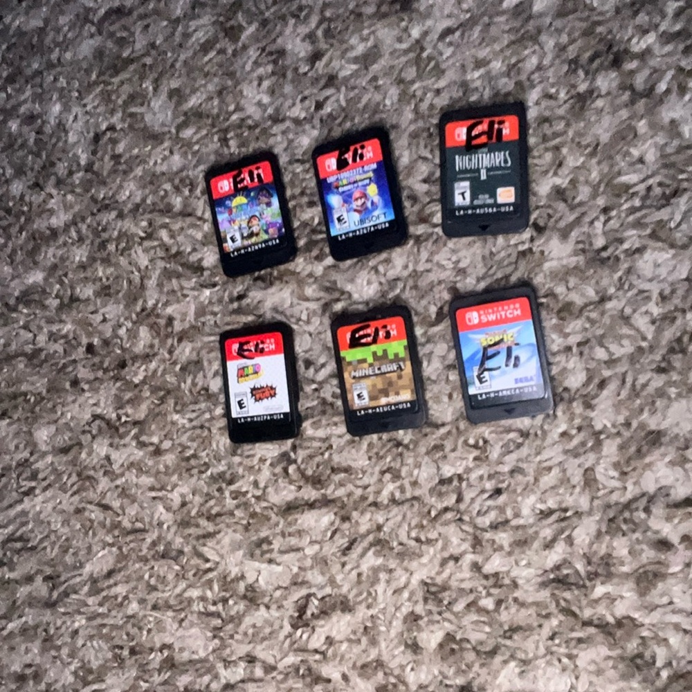 6 Nintendo Switch games